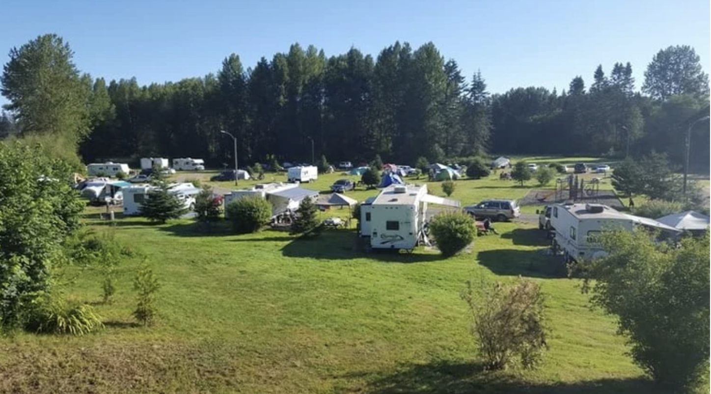 Lower Field Campground at Puntledge RV Park and Campground